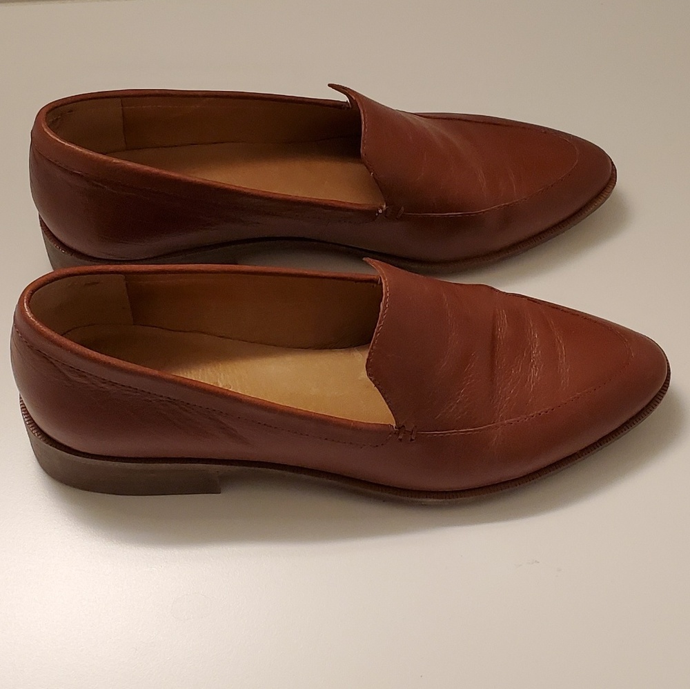 Madewell Frances Loafer in Burnished Mahogany
